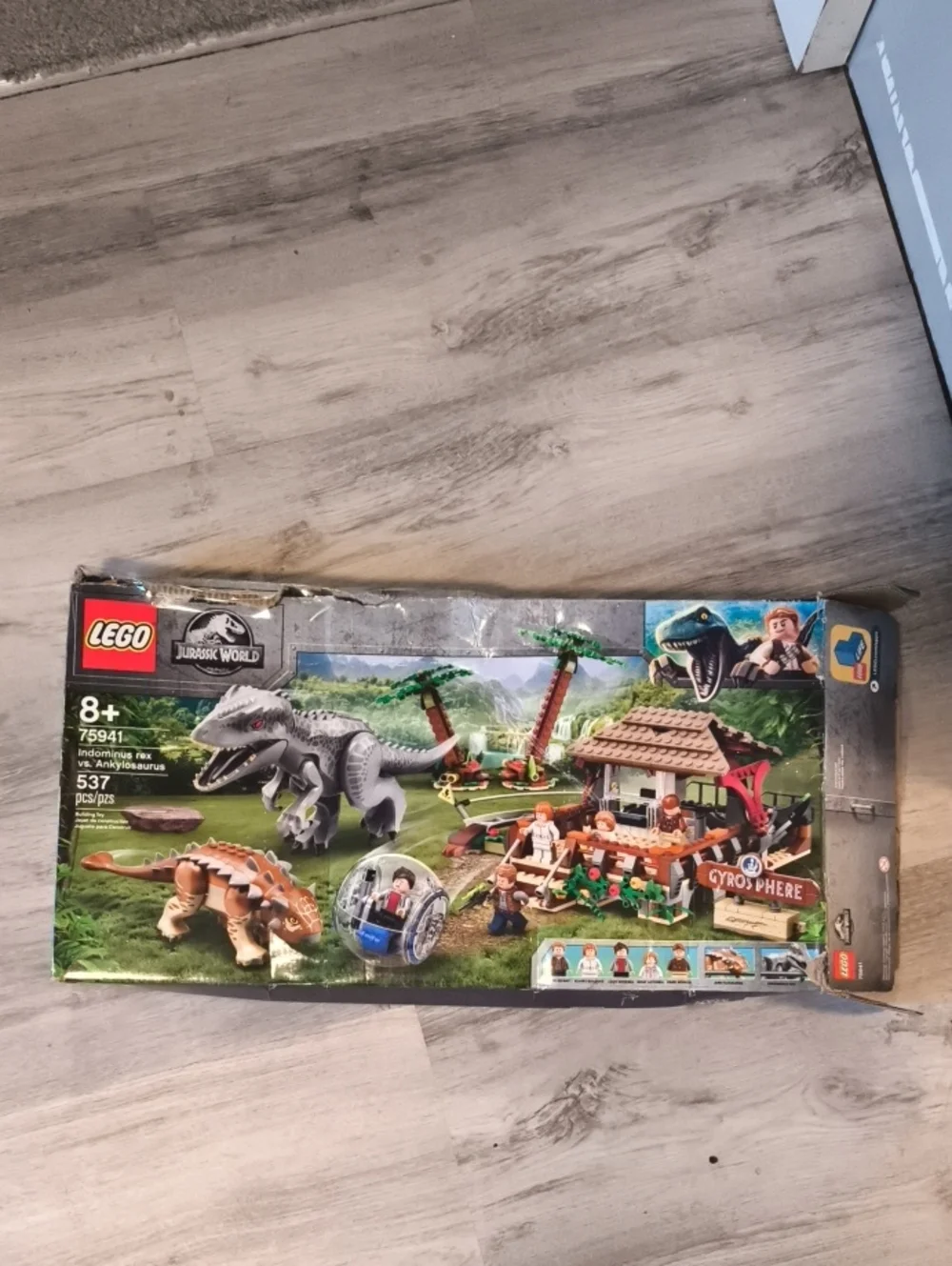 LEGO Jurassic World Green, Brown and Gray Dinosaur Escape Playset
